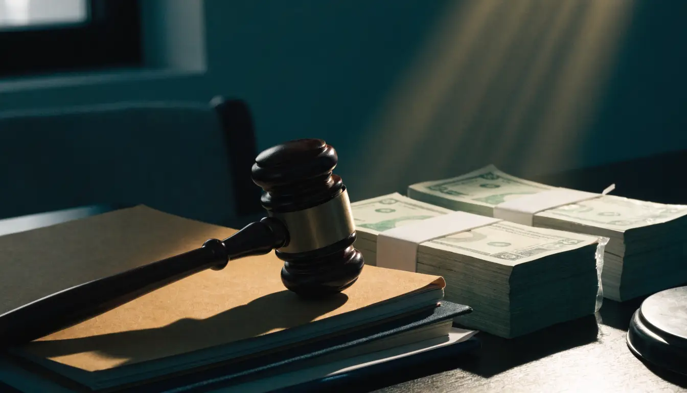 A gavel on a claim file — punitive damages in Riverside drunk-driving and crash cases